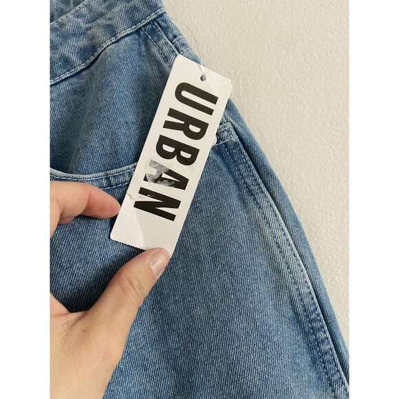 The Ragged Priest Women's Organic Combat Jeans Denim Mid Blue Jeans Size 24 NWT - Picture 5 of 7